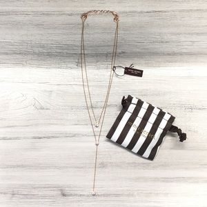 🔥Henri Bendel Double Necklace Rose Gold🔥